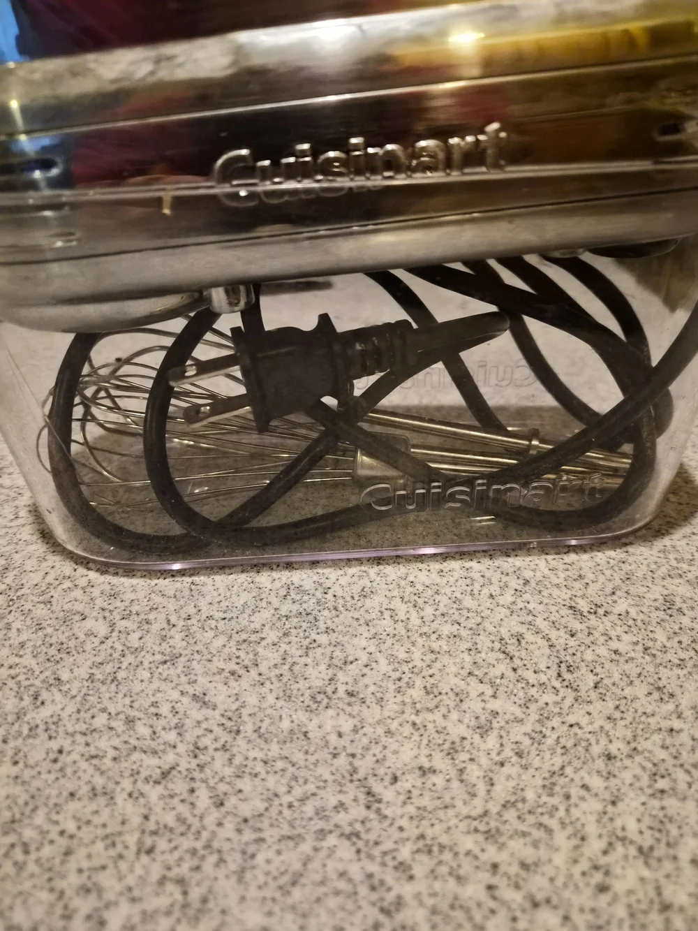 Cuisinart Brushed Stainless Digital Hand Mixer with Storage Case & Attachments